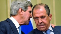 John Kerry-izquierda-y Serguei Lavrov