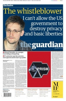 Una portada del diario británico The Guardian