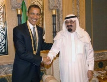 Obama-izquierda-y el rey Abdulá