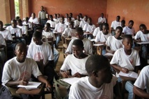Estudiantes liberianos