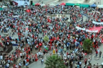 Manifestantes en Túnez Manifestantes en Túnez