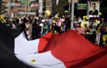 Manifestantes islamistas