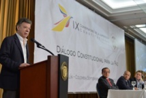 El presidente de Colombia, Juan Manuel Santos