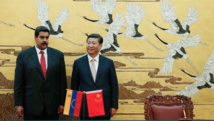 Nicolás Maduro-izquierda-y Xi Jinping Nicolás Maduro-izquierda-y Xi Jinping