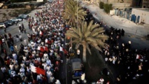 Manifestantes en Bahrein