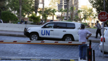 Los inspectores de la ONU, en Siria Los inspectores de la ONU, en Siria