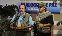 Delegados de las FARC en La Habana, Cuba.