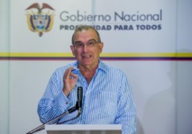 El delegado del gobierno colombiano en los diálogos, Humberto de la Calle