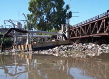 El río Matanza-Riachuelo, en Argentina