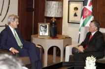 John Kerry-izquierda-y Abdalá II John Kerry-izquierda-y Abdalá II