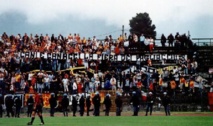 Los hinchas del Salernitana