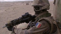 Un soldado francés en Afganistán