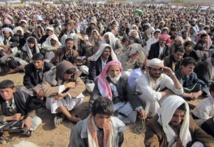 Simpatizantes de los rebeldes hutis Simpatizantes de los rebeldes hutis