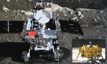 La sonda Chang'e 3 en la Luna. La sonda Chang'e 3 en la Luna.