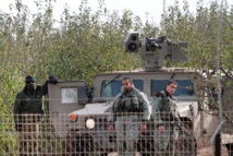 Soldados israelís en la frontera Soldados israelís en la frontera