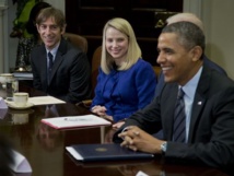 Obama, reunido con las grandes empresas de internet. Obama, reunido con las grandes empresas de internet.