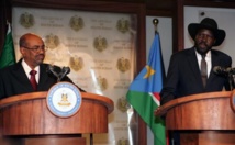 Al Bashir-izquierda-y Kiir en Juba Al Bashir-izquierda-y Kiir en Juba