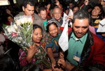 Rosalina Tuyuc, hermana del dirigente asesinado Rosalina Tuyuc, hermana del dirigente asesinado