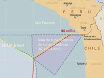 Mapa de las nuevas fronteras marítimas