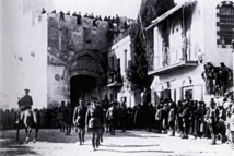 Los británicos, en Jerusalén durante el  mandato.