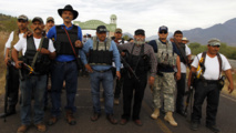 Milicianos de las autodefensas