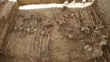 La fosa del cementerio de San Rafael, en Málaga.