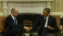 Yatseniuk-izquierda-y Obama Yatseniuk-izquierda-y Obama