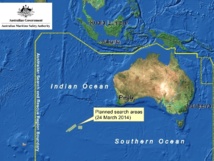 La zona donde se están buscando los restos La zona donde se están buscando los restos