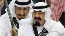 El rey Abdulá, a la derecha El rey Abdulá, a la derecha