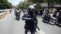 Policías en Venezuela