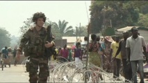 Un soldado francés en la República Centroafricana