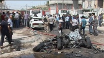 Al menos 28 muertos en atentado contra un mitin electoral en Irak Al menos 28 muertos en atentado contra un mitin electoral en Irak