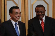 Li Keqiang-izquierda-y Hailemariam Desalegn, en Etiopía