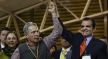 Álvaro Uribe-izquierda-y Óscar Iván Zuluaga Álvaro Uribe-izquierda-y Óscar Iván Zuluaga