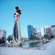 Una obra de Joan Miró en Barcelona Una obra de Joan Miró en Barcelona