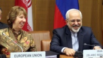 Catherine Ashton-izquierda-y Muhamad Javad Zarif Catherine Ashton-izquierda-y Muhamad Javad Zarif