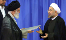 Jamenei-izquierda-y Rohani Jamenei-izquierda-y Rohani