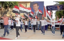 Último día de campaña presidencial en Siria antes de la reelección prevista de Asad Último día de campaña presidencial en Siria antes de la reelección prevista de Asad