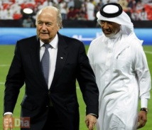 Joseph Blatter-izquierda-y Muhammad Bin Hammam