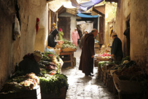 Una calle de Fez