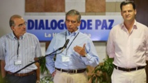 Delegados del gobierno colombiano en La Habana