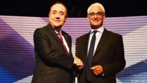 Alex Salmond-izquierda-y Alastair Darling Alex Salmond-izquierda-y Alastair Darling