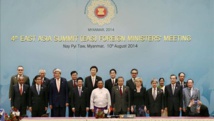 Los ministros de exteriores de ASEAN