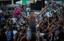 Los palestinos celebran el acuerdo en Gaza