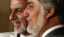 Ashraf Ghani-izquierda-y Abdulá Abdulá