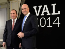 Stefan Löfven, a la izquierda, y Fredrik Renfeldt Stefan Löfven, a la izquierda, y Fredrik Renfeldt