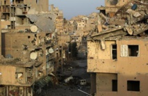 La ciudad de Deir Asur, al este de Siria