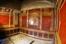 Una de las salas de la casa de Augusto Una de las salas de la casa de Augusto