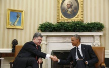 Poroshenko-izquierda-y Obama