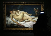 Uno de los cuadros de la exposición Uno de los cuadros de la exposición